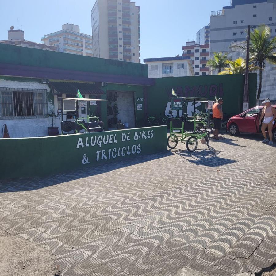 Kitnet em frente a Praia Praia Grande  Eksteriør bilde